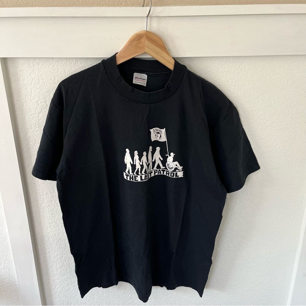 Vintage Men's Large 1990 POW-MIA Single-stich T-shirt
